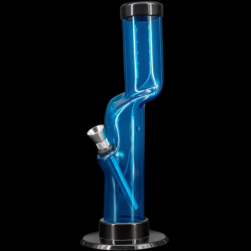 JM Enterprises 9-12" Acrylic Kink Neck Bong - Multiple Colors JM Enterprises