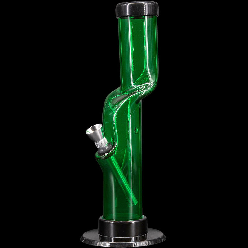 JM Enterprises 9-12" Acrylic Kink Neck Bong - Multiple Colors JM Enterprises