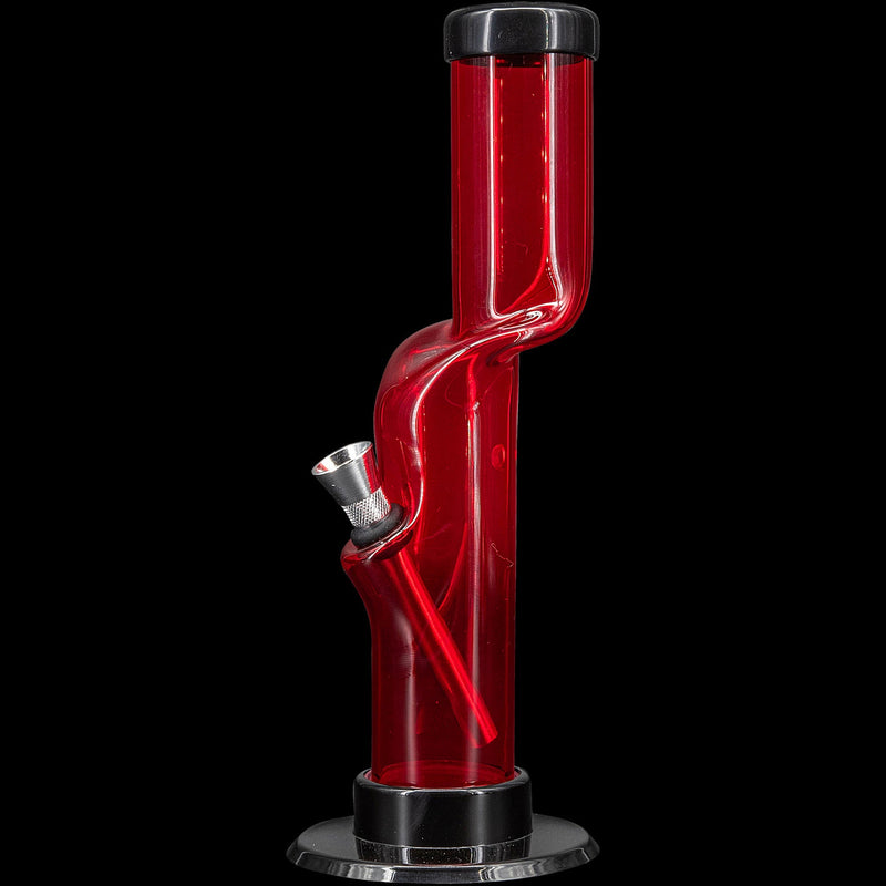 JM Enterprises 9-12" Acrylic Kink Neck Bong - Multiple Colors JM Enterprises