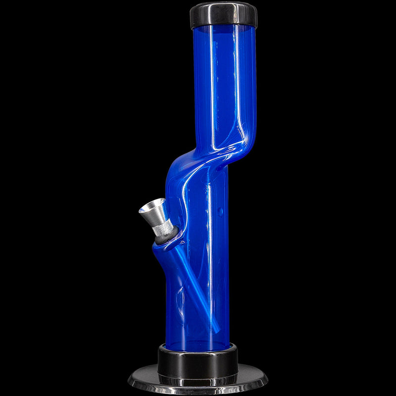 JM Enterprises 9-12" Acrylic Kink Neck Bong - Multiple Colors JM Enterprises