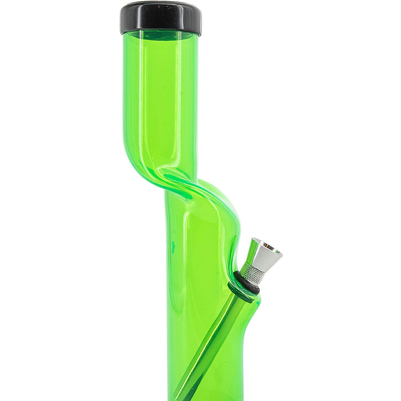 JM Enterprises 9-12" Acrylic Kink Neck Bong - Multiple Colors JM Enterprises