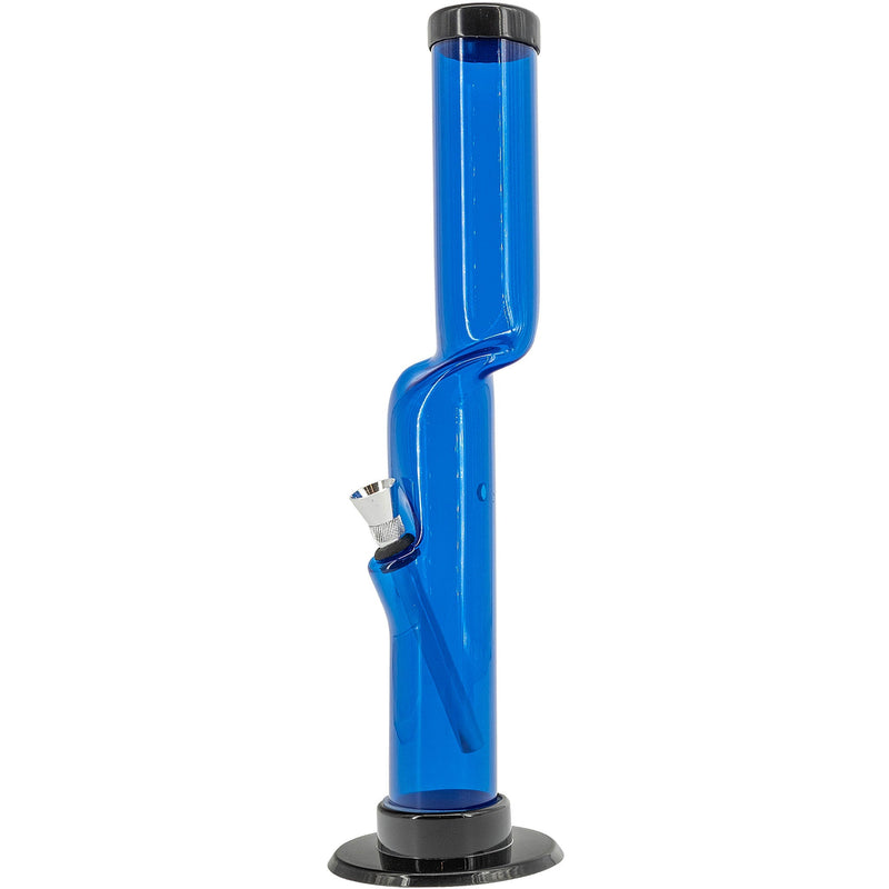 JM Enterprises 9-12" Acrylic Kink Neck Bong - Multiple Colors JM Enterprises