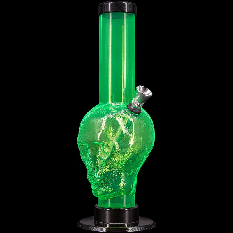 JM Enterprises 9-12" Acrylic Skull Bong - Multiple Colors JM Enterprises