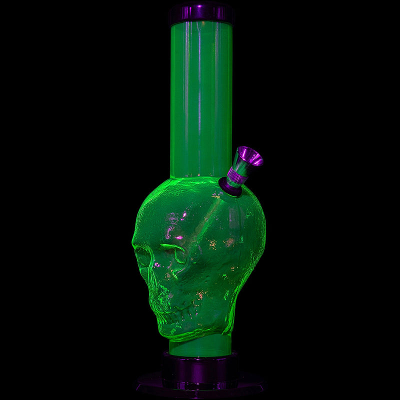 JM Enterprises 9-12" Acrylic Skull Bong - Multiple Colors JM Enterprises