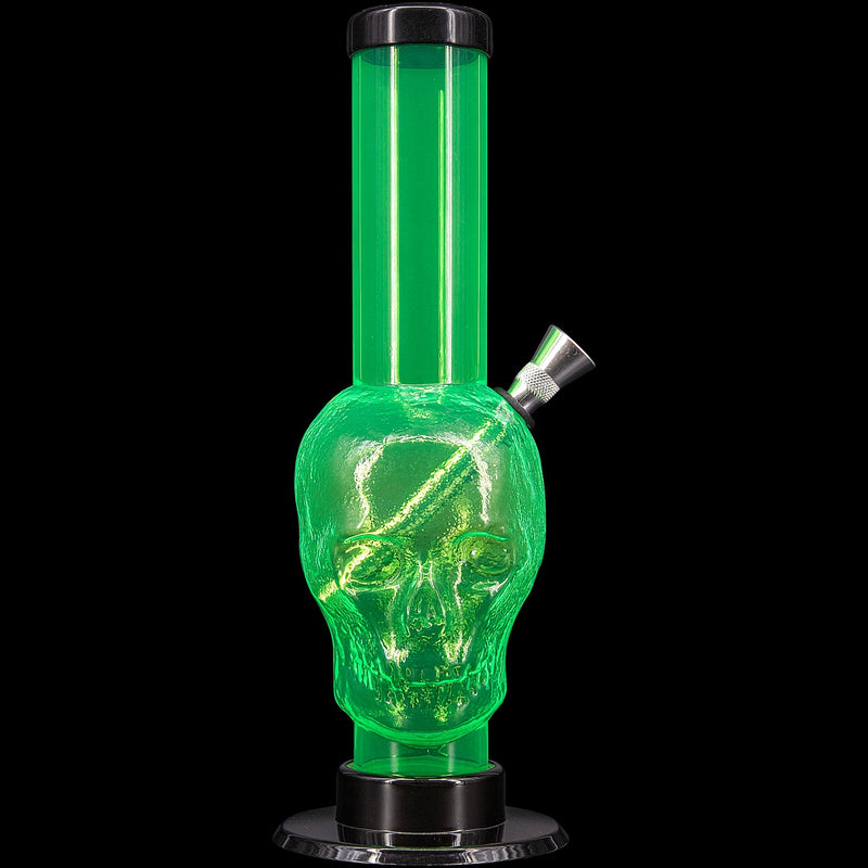 JM Enterprises 9-12" Acrylic Skull Bong - Multiple Colors JM Enterprises