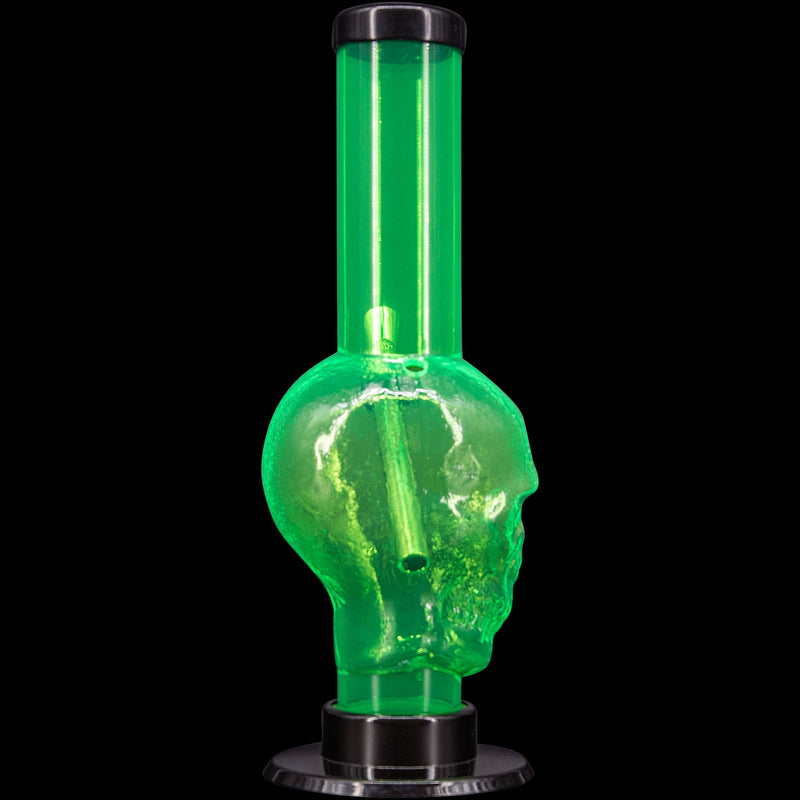 JM Enterprises 9-12" Acrylic Skull Bong - Multiple Colors JM Enterprises