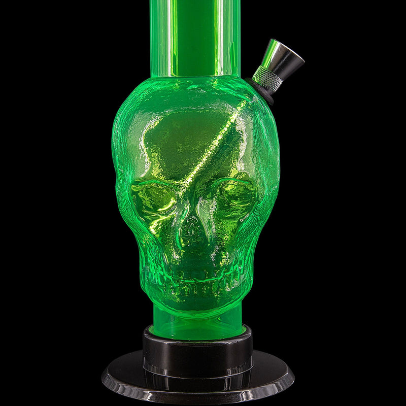 JM Enterprises 9-12" Acrylic Skull Bong - Multiple Colors JM Enterprises