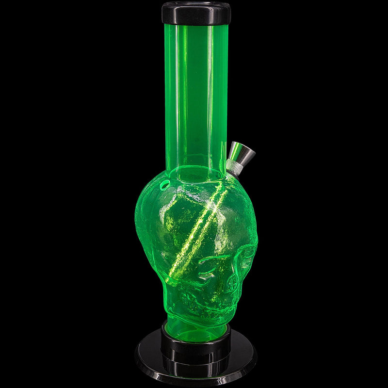 JM Enterprises 9-12" Acrylic Skull Bong - Multiple Colors JM Enterprises