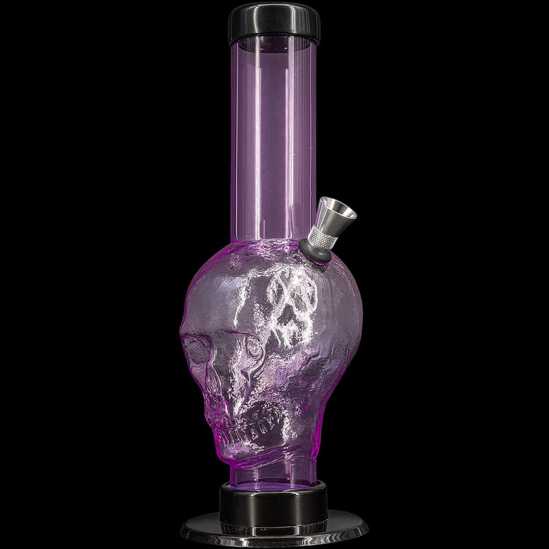 JM Enterprises 9-12" Acrylic Skull Bong - Multiple Colors JM Enterprises