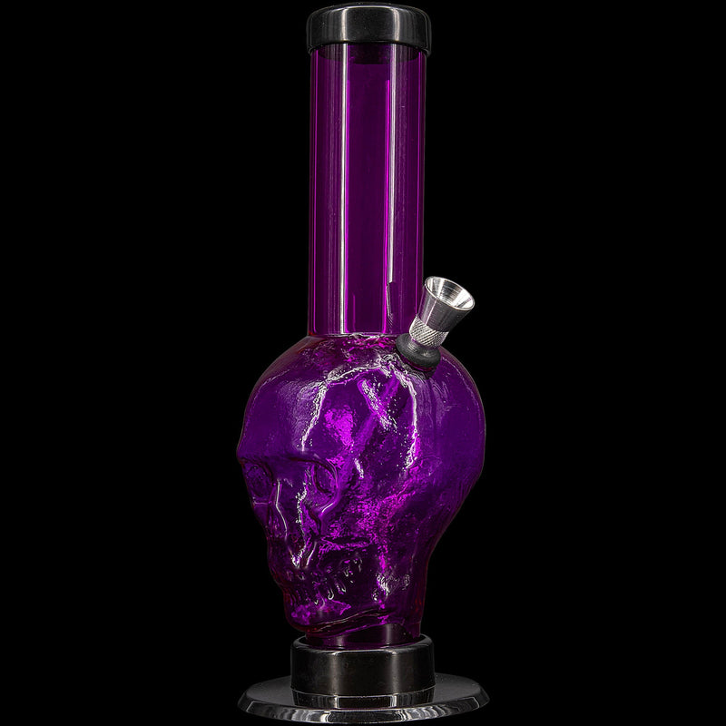 JM Enterprises 9-12" Acrylic Skull Bong - Multiple Colors JM Enterprises