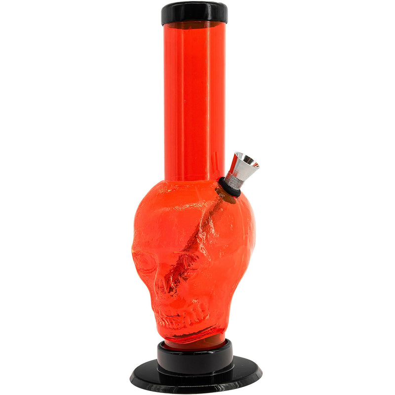 JM Enterprises 9-12" Acrylic Skull Bong - Multiple Colors JM Enterprises