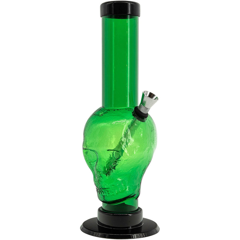 JM Enterprises 9-12" Acrylic Skull Bong - Multiple Colors JM Enterprises