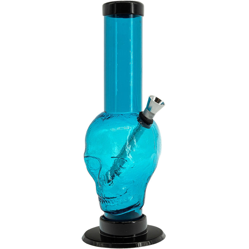 JM Enterprises 9-12" Acrylic Skull Bong - Multiple Colors JM Enterprises