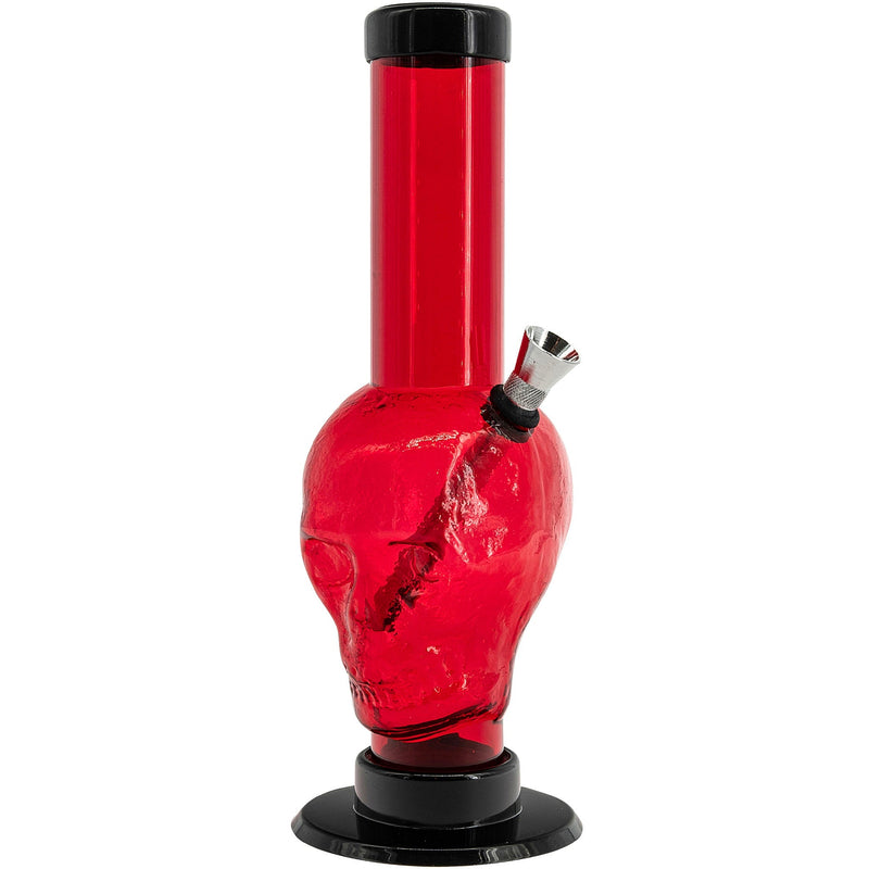 JM Enterprises 9-12" Acrylic Skull Bong - Multiple Colors JM Enterprises