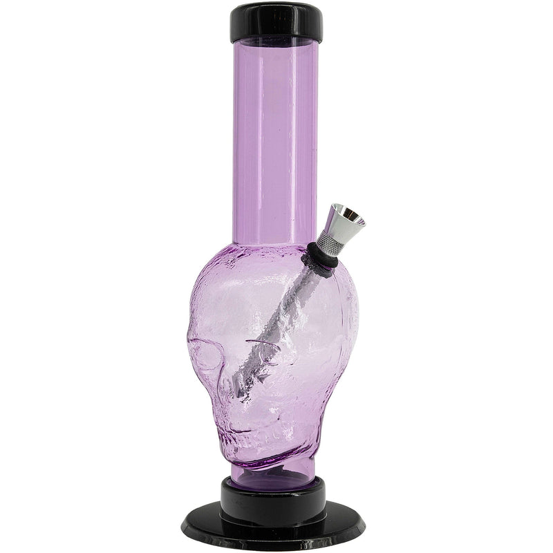 JM Enterprises 9-12" Acrylic Skull Bong - Multiple Colors JM Enterprises