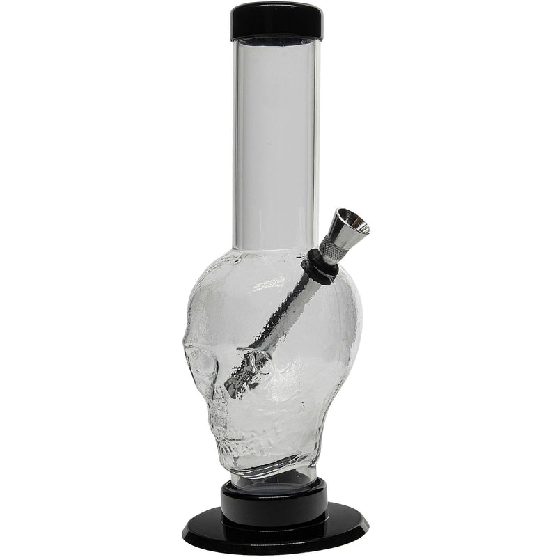 JM Enterprises 9-12" Acrylic Skull Bong - Multiple Colors JM Enterprises