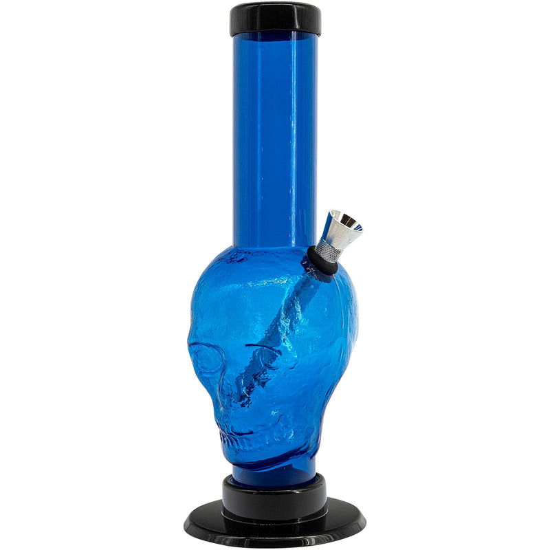 JM Enterprises 9-12" Acrylic Skull Bong - Multiple Colors JM Enterprises