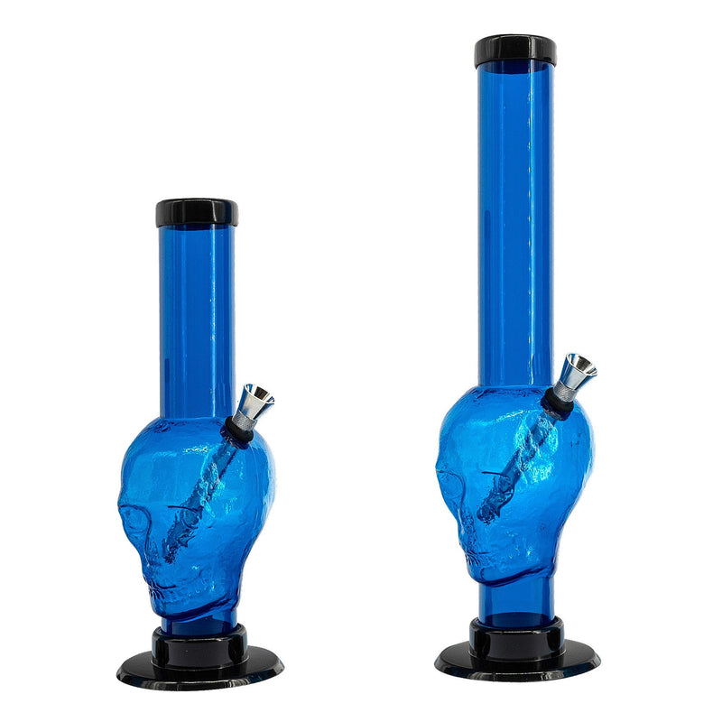 JM Enterprises 9-12" Acrylic Skull Bong - Multiple Colors JM Enterprises