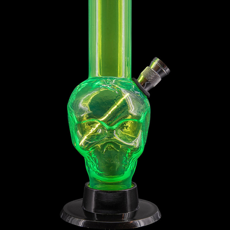 JM Enterprises Mini Alien Head Acrylic Bong - 6" Tall - Multiple Colors JM Enterprises