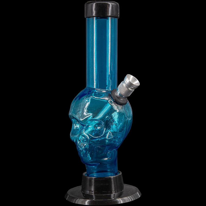 JM Enterprises Mini Alien Head Acrylic Bong - 6" Tall - Multiple Colors JM Enterprises