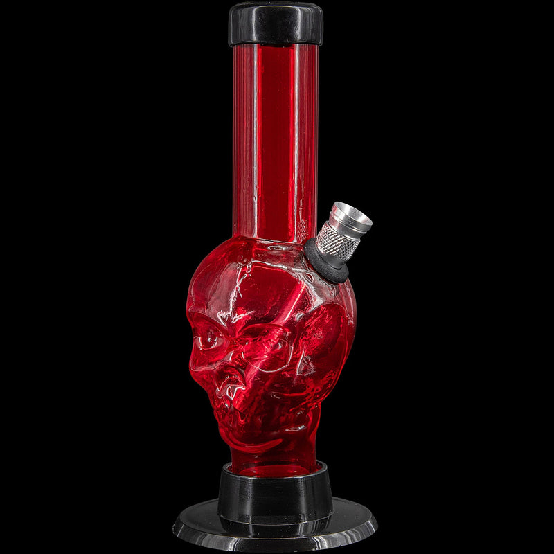 JM Enterprises Mini Alien Head Acrylic Bong - 6" Tall - Multiple Colors JM Enterprises