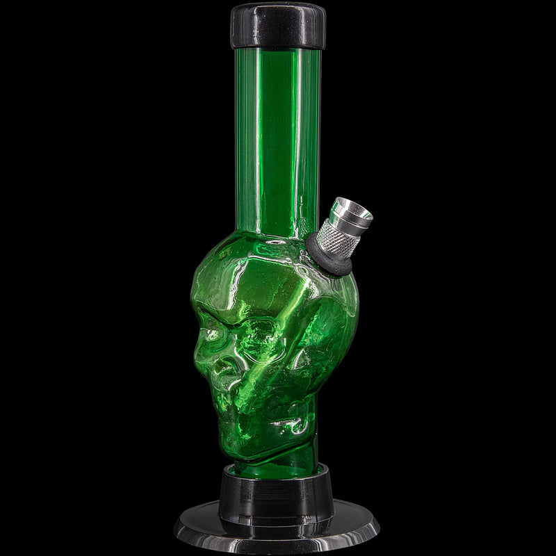 JM Enterprises Mini Alien Head Acrylic Bong - 6" Tall - Multiple Colors JM Enterprises