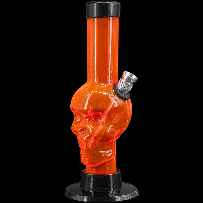 JM Enterprises Mini Alien Head Acrylic Bong - 6" Tall - Multiple Colors JM Enterprises