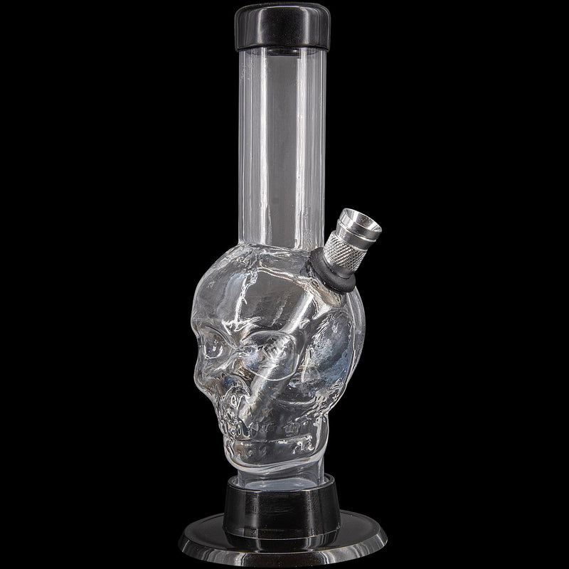 JM Enterprises Mini Alien Head Acrylic Bong - 6" Tall - Multiple Colors JM Enterprises