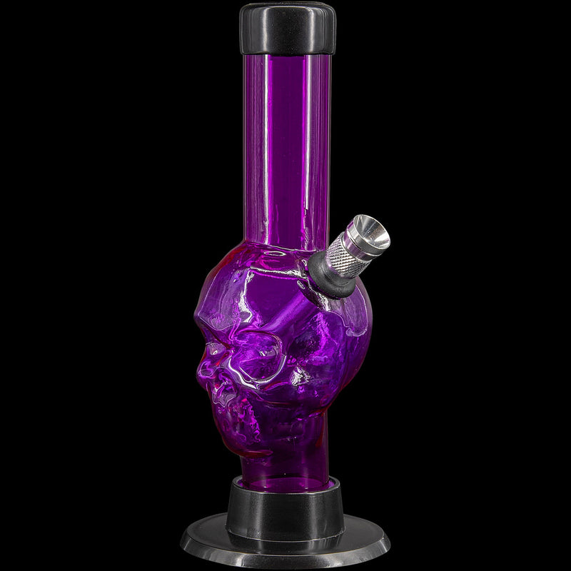 JM Enterprises Mini Alien Head Acrylic Bong - 6" Tall - Multiple Colors JM Enterprises