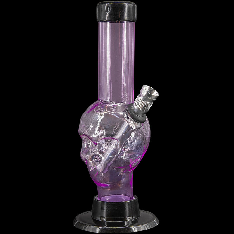 JM Enterprises Mini Alien Head Acrylic Bong - 6" Tall - Multiple Colors JM Enterprises