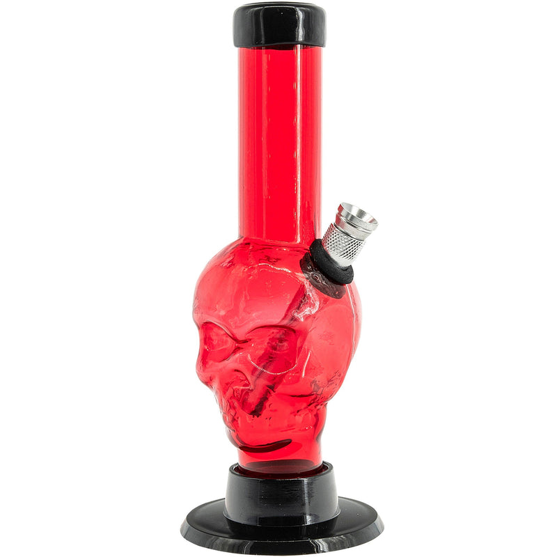 JM Enterprises Mini Alien Head Acrylic Bong - 6" Tall - Multiple Colors JM Enterprises