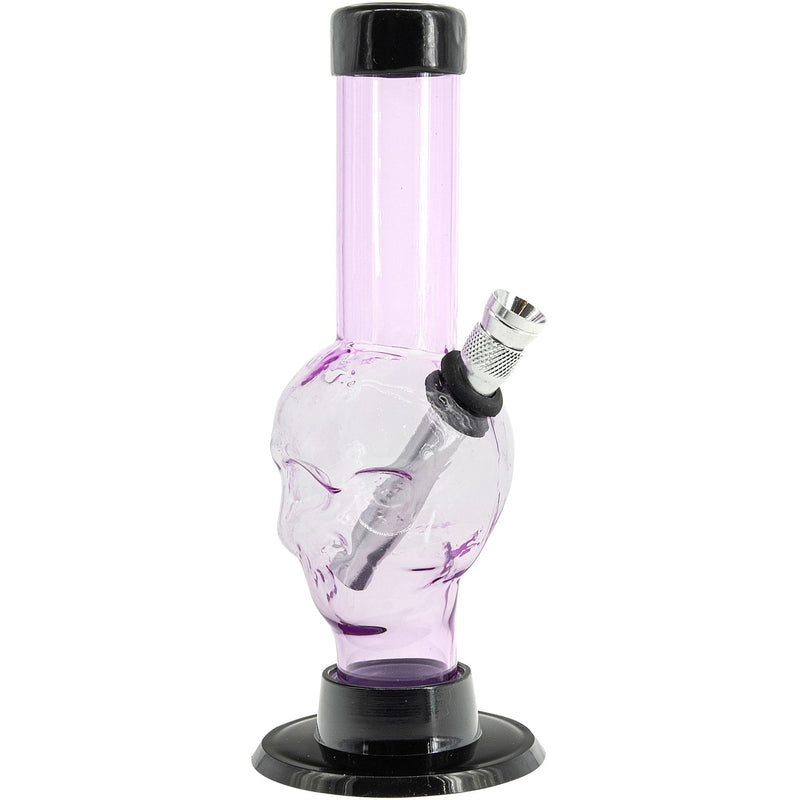 JM Enterprises Mini Alien Head Acrylic Bong - 6" Tall - Multiple Colors JM Enterprises