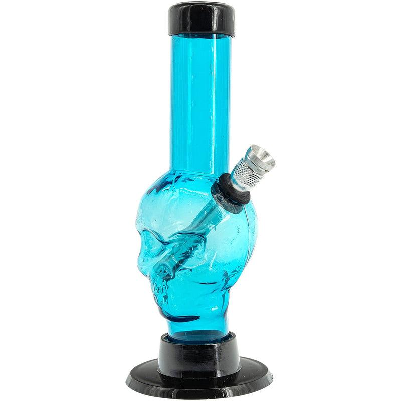 JM Enterprises Mini Alien Head Acrylic Bong - 6" Tall - Multiple Colors JM Enterprises