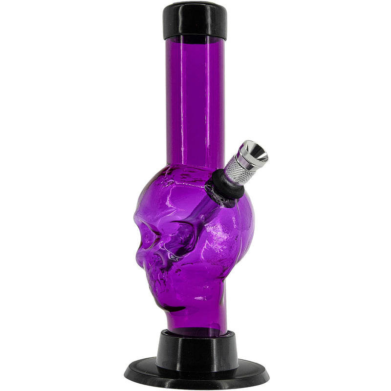 JM Enterprises Mini Alien Head Acrylic Bong - 6" Tall - Multiple Colors JM Enterprises