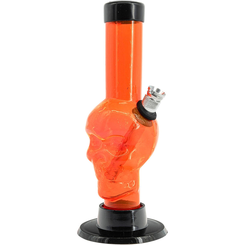 JM Enterprises Mini Alien Head Acrylic Bong - 6" Tall - Multiple Colors JM Enterprises