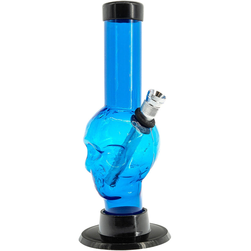 JM Enterprises Mini Alien Head Acrylic Bong - 6" Tall - Multiple Colors JM Enterprises