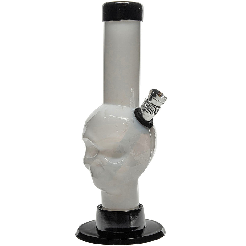 JM Enterprises Mini Alien Head Acrylic Bong - 6" Tall - Multiple Colors JM Enterprises