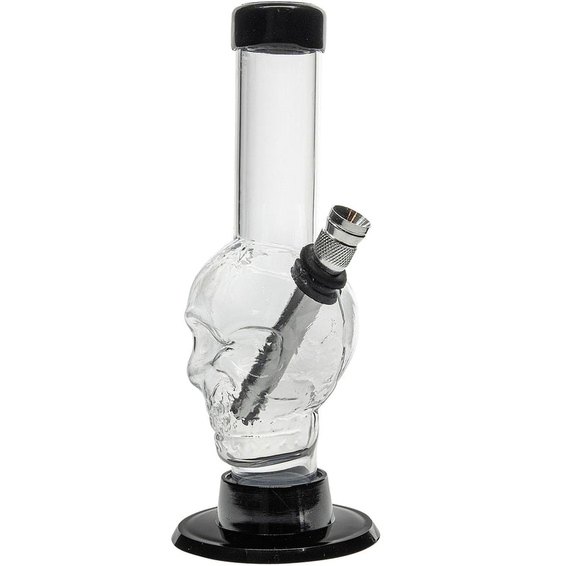 JM Enterprises Mini Alien Head Acrylic Bong - 6" Tall - Multiple Colors JM Enterprises