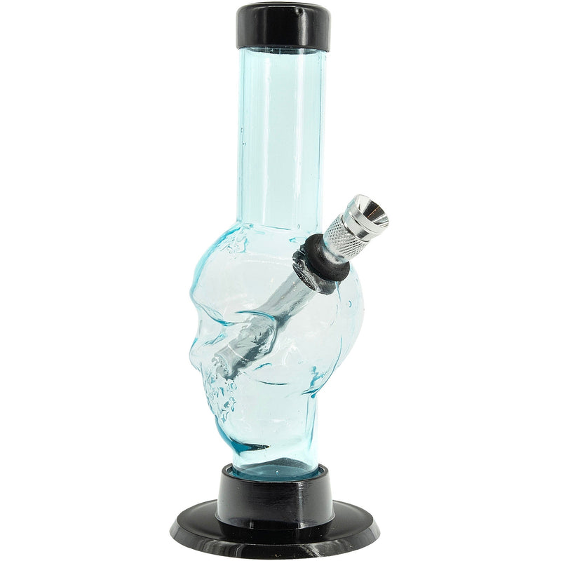 JM Enterprises Mini Alien Head Acrylic Bong - 6" Tall - Multiple Colors JM Enterprises