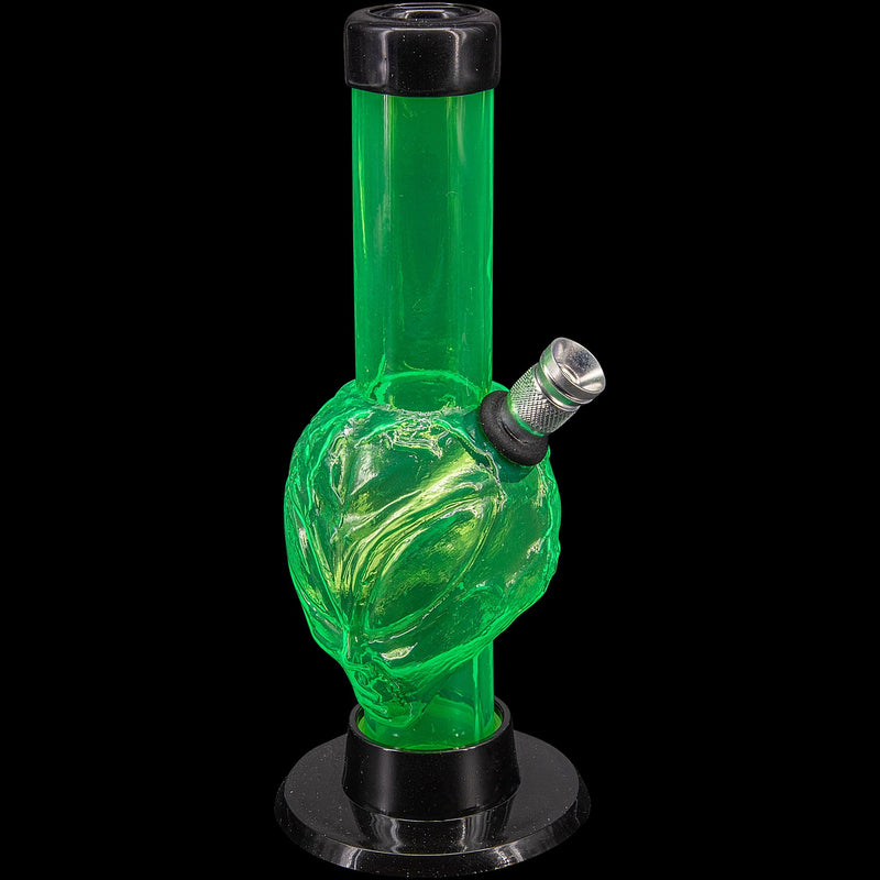 JM Enterprises Mini Skull Acrylic Bong - 6" Tall - Multiple Colors JM Enterprises