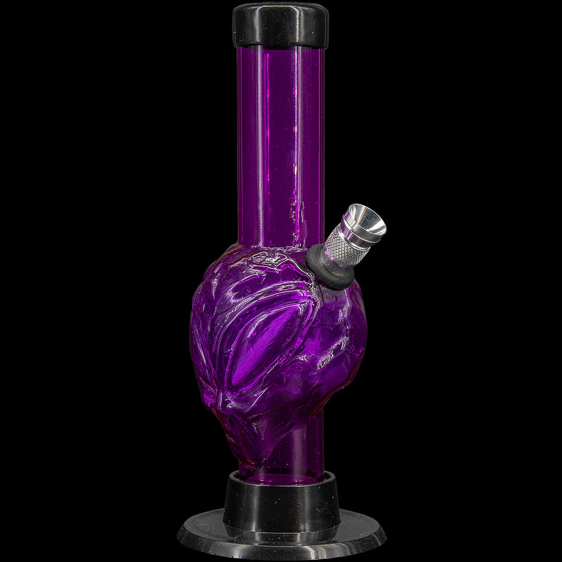 JM Enterprises Mini Skull Acrylic Bong - 6" Tall - Multiple Colors JM Enterprises