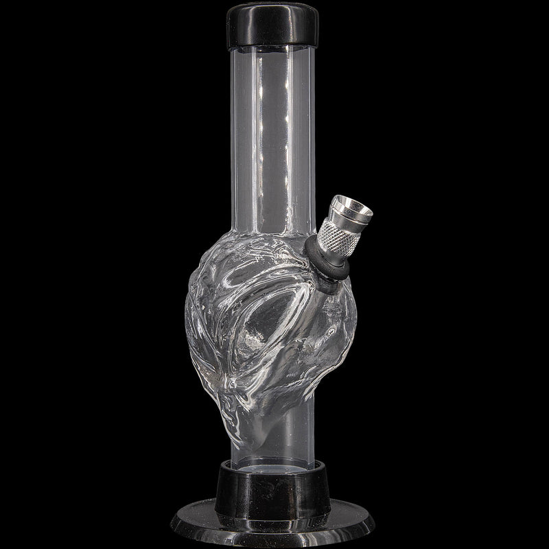 JM Enterprises Mini Skull Acrylic Bong - 6" Tall - Multiple Colors JM Enterprises