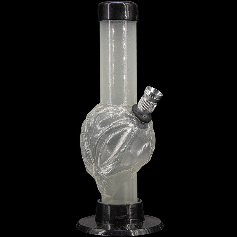 JM Enterprises Mini Skull Acrylic Bong - 6" Tall - Multiple Colors JM Enterprises