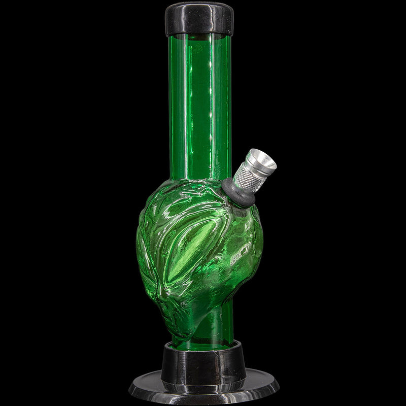 JM Enterprises Mini Skull Acrylic Bong - 6" Tall - Multiple Colors JM Enterprises