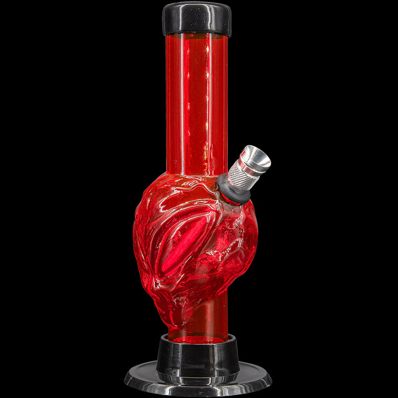 JM Enterprises Mini Skull Acrylic Bong - 6" Tall - Multiple Colors JM Enterprises