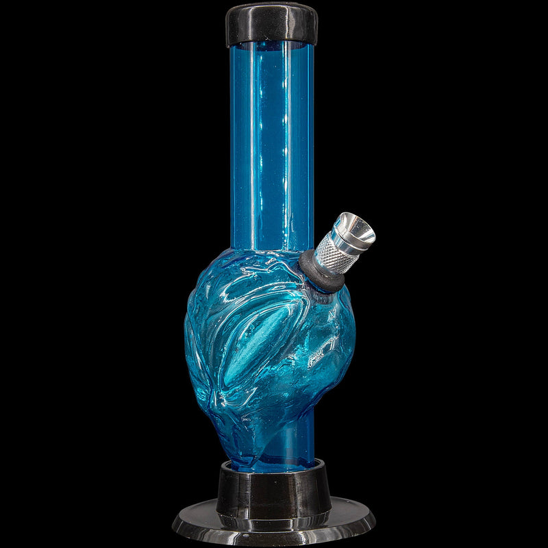 JM Enterprises Mini Skull Acrylic Bong - 6" Tall - Multiple Colors JM Enterprises