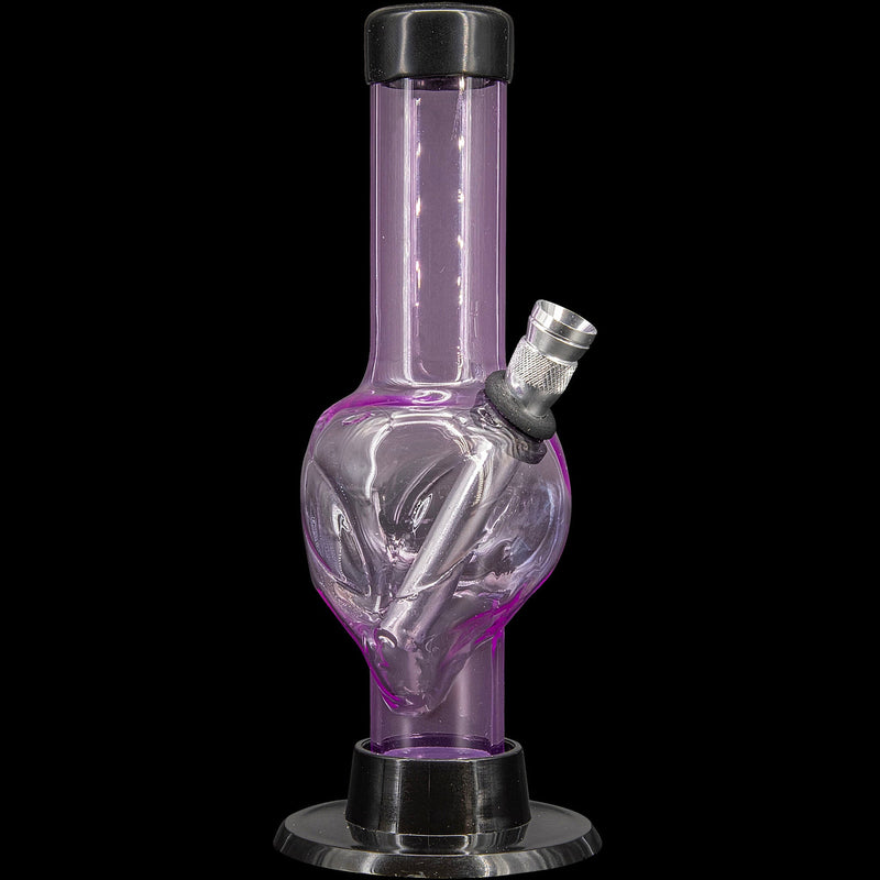 JM Enterprises Mini Skull Acrylic Bong - 6" Tall - Multiple Colors JM Enterprises