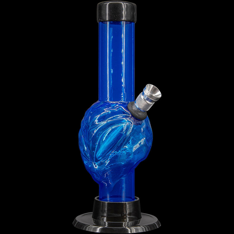 JM Enterprises Mini Skull Acrylic Bong - 6" Tall - Multiple Colors JM Enterprises