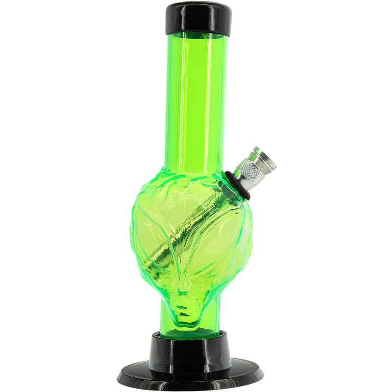 JM Enterprises Mini Skull Acrylic Bong - 6" Tall - Multiple Colors JM Enterprises