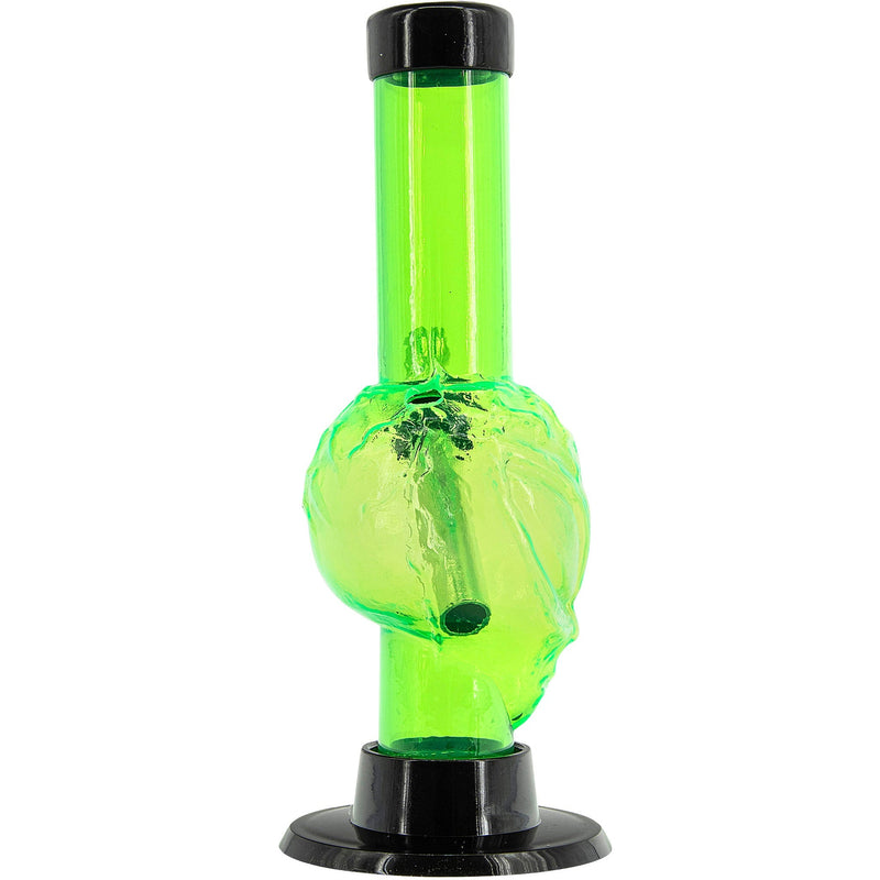 JM Enterprises Mini Skull Acrylic Bong - 6" Tall - Multiple Colors JM Enterprises